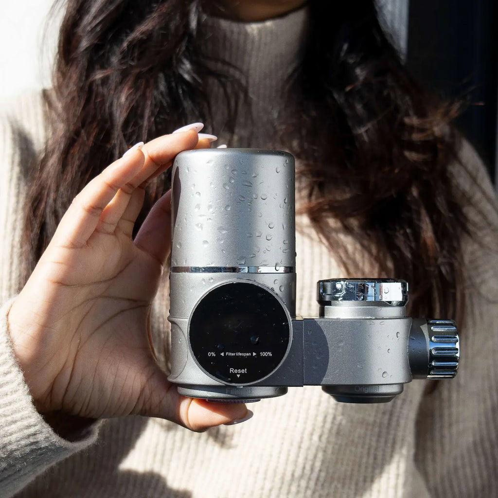 Close-up of filtration technology